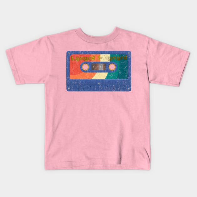 Cassete vintage Lynyrd Skynyrd Kids T-Shirt by bardo_bardon